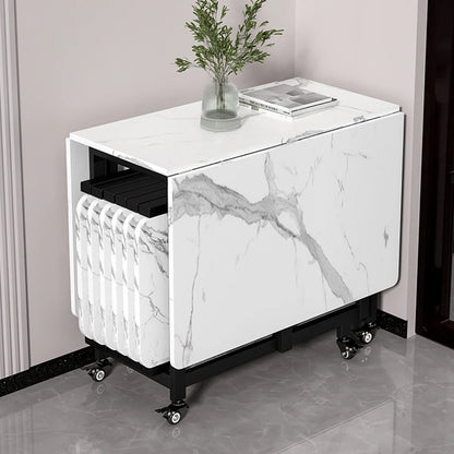 Italian Luxury Foldable Dining Table