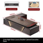 Height-Adjustable L-Shaped Gaming & Home Office Desk