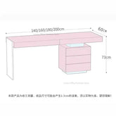 Italian Minimalist Luxury Study Desk — Jonine’s Corner – Elegant Home Office Jonine’s Corner