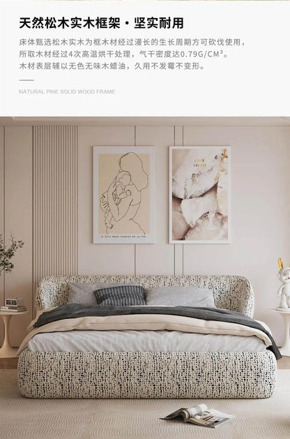 Queen Platform Bed Frame with Base — Modern Bedroom Essential