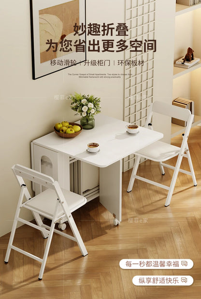 Nordic Minimalist Foldable Dining Table