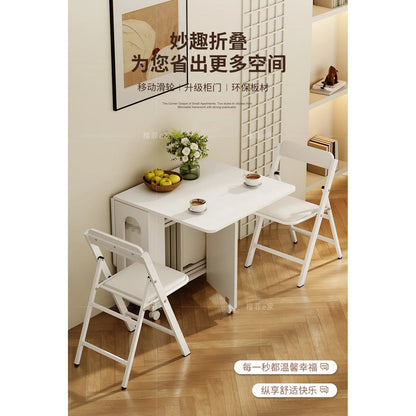 Nordic Minimalist Foldable Dining Table