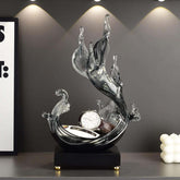 Feng Shui Resin Key Box — Luxury Desk Organizer & Entryway Essential