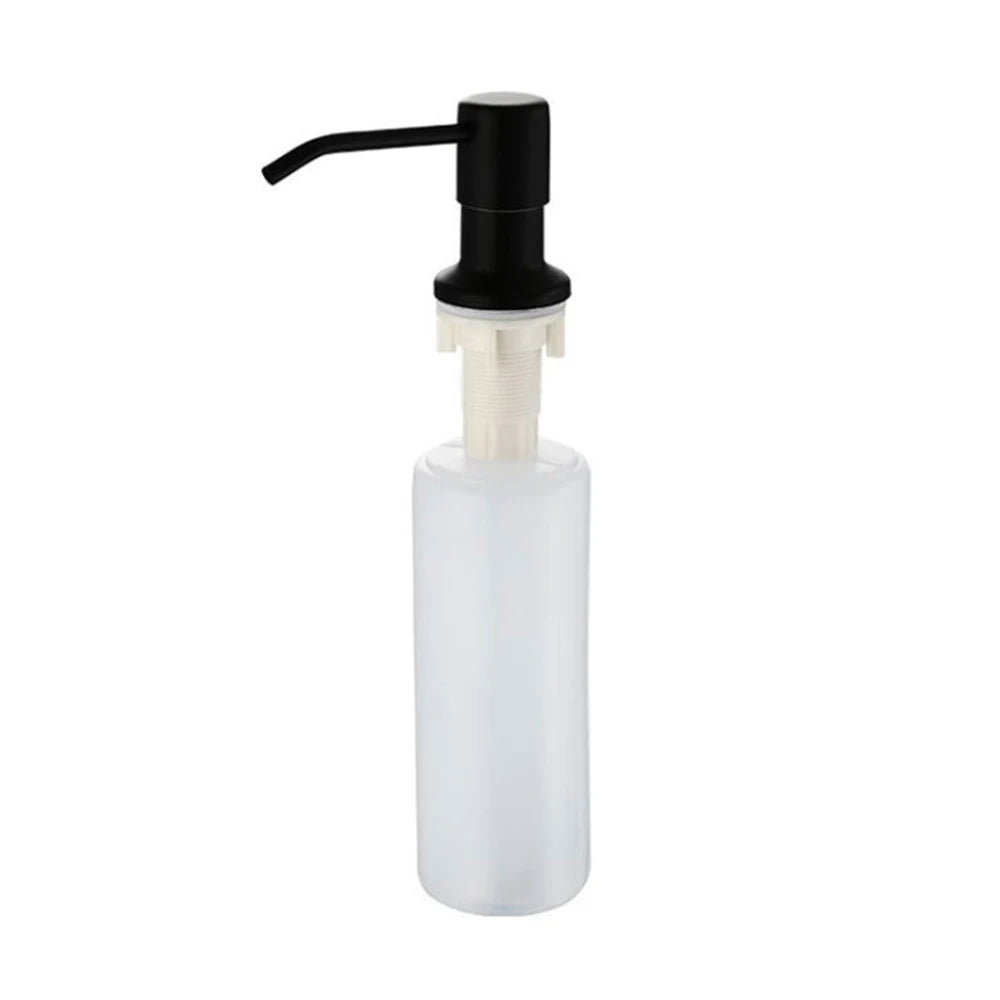 Clean Lines, Clean Hands — Stainless Steel Soap & Shampoo Dispenser (300ml)