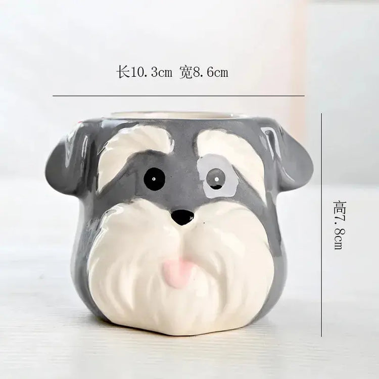 The Little Character — Ceramic Animal Succulent & Plant Pot for Desk or Shelf Jonine’s Corner