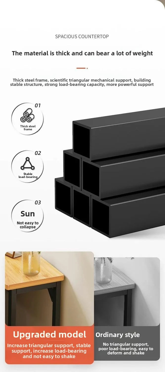 Multi-functional Living Room Long Partition Rack Bed Tail Storage Table Rear Sofa Gap Narrow Side Table Space-Saving Furniture Jonine’s Corner
