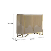 French Gold Luxury Living Room Display Cabinet Jonine&