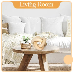 Hand-Carved Boho Chain Link Decor