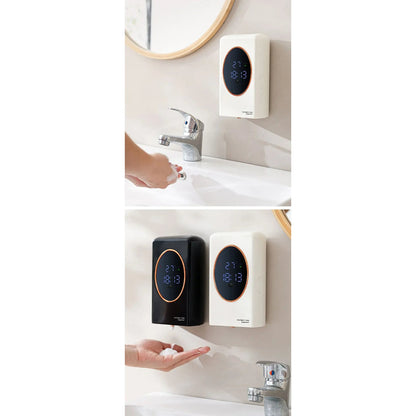 The Touchless Pour — 480ml Smart Foam Soap Dispenser, USB Rechargeable