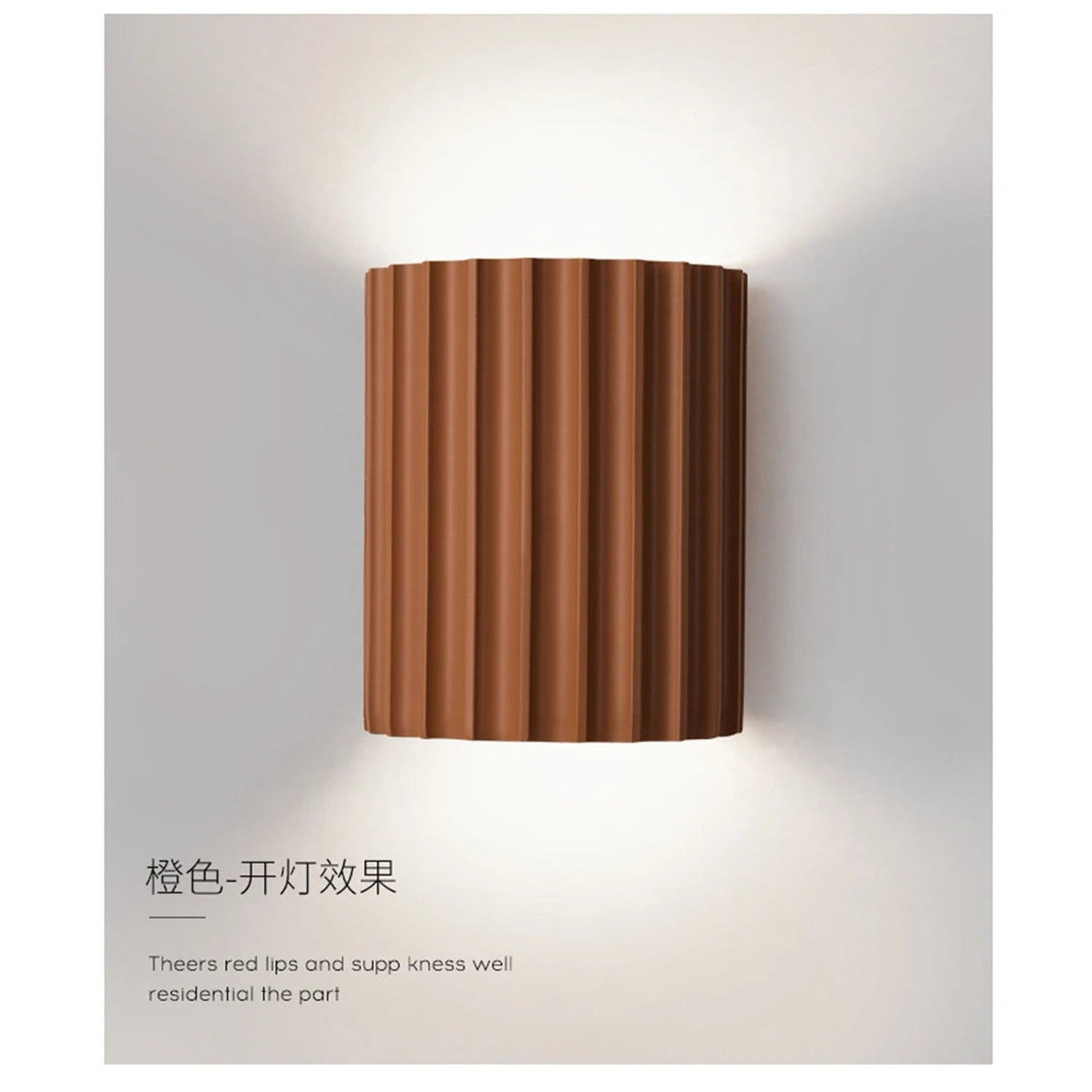 Nordic Macaroon Resin LED Wall Lamp — Sculptural Bedside Glow