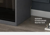Bedroom Glass Sliding Door Wardrobe Clothes Storage Cabinet Closet Double Wardrobe Cabinets Wardrobes Furniture Modern Simple Jonine&
