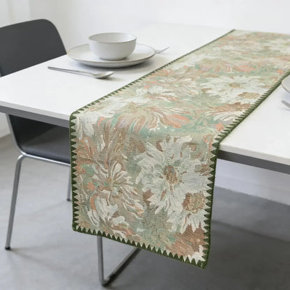 Nordic Cotton Linen Table Runner — Multiple Sizes & Patterns