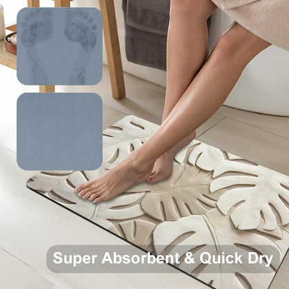 Step Out in Comfort — Super Absorbent Non-Slip Bath Mat