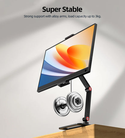 Your Screen, Your Height — Portable Monitor Stand for 15.6–18" Screens