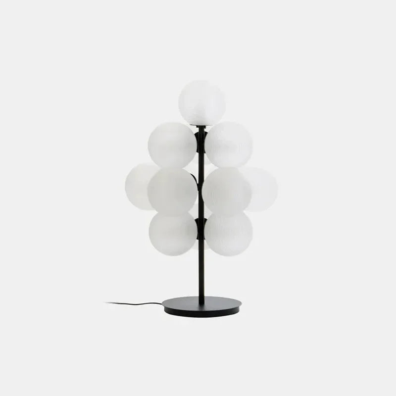 The Grape Cluster — Sculptural Glass Floor Lamp with Warm LED Glow