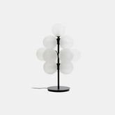 The Grape Cluster — Sculptural Glass Floor Lamp with Warm LED Glow Jonine’s Corner