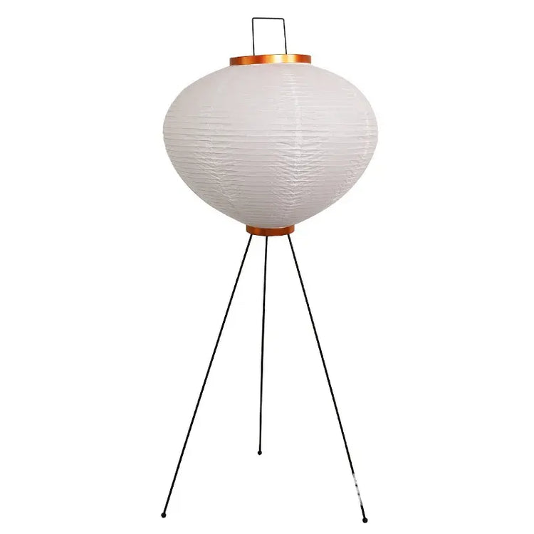 Noguchi Akari Rice Paper Floor Lamp – Wabi-Sabi Standing Light
