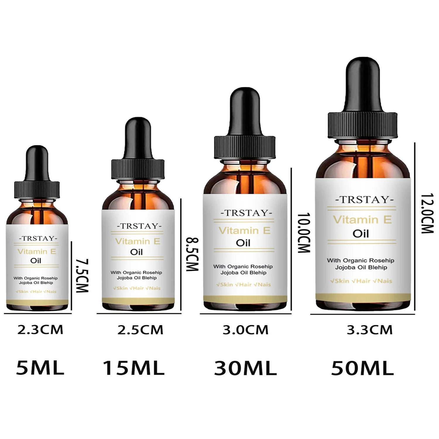 The Glow Oil — Vitamin E &amp; Jojoba Face Serum for Brightening &amp; Anti-Aging