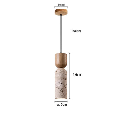 Stone Cord Pendant Light