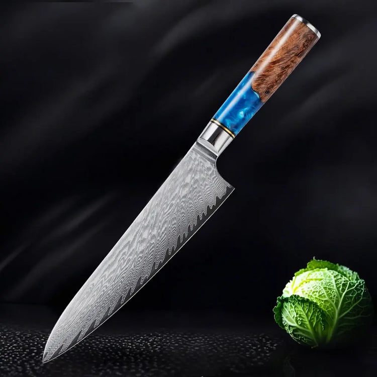 Damascus Steel High Carbon 67 Layer VG10 Chef&