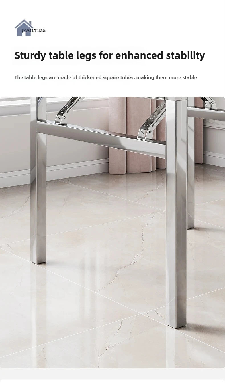 Foldable Stainless Steel Buffet & Serving Table