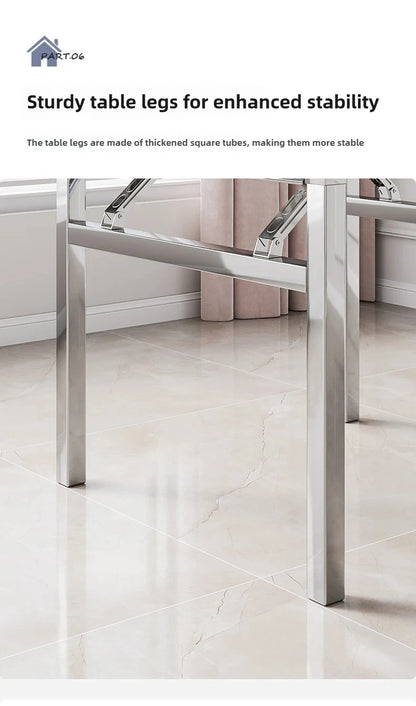 Foldable Stainless Steel Buffet & Serving Table