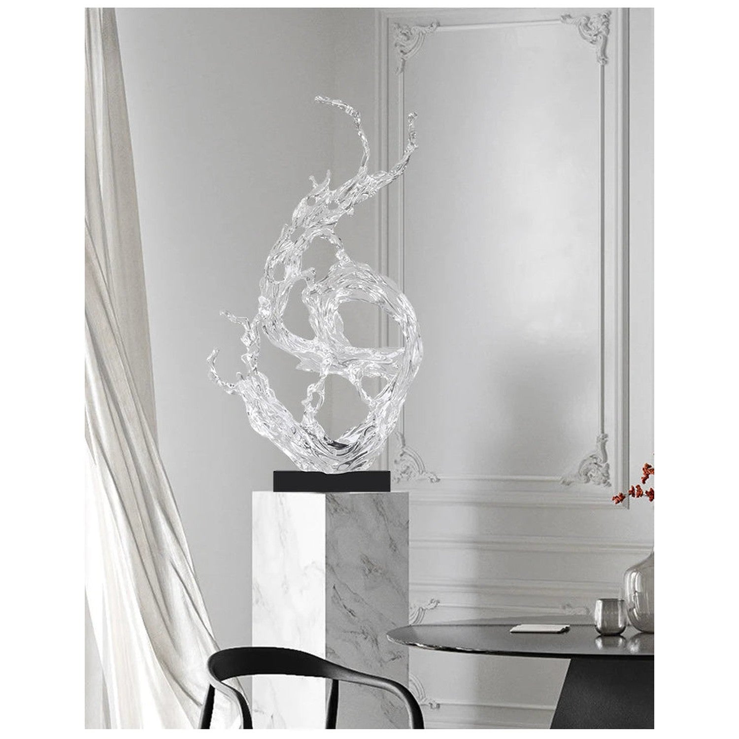 Quiet Luxury in Resin — Lumière Light Luxury Art Sculpture for the Modern Interior