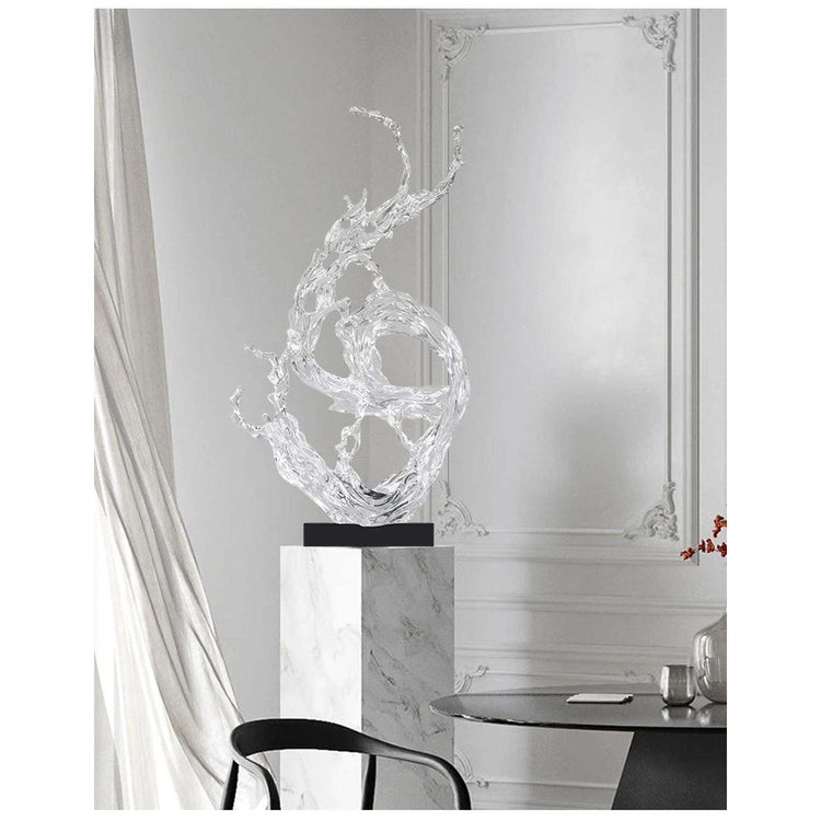 Quiet Luxury in Resin — Lumière Light Luxury Art Sculpture for the Modern Interior