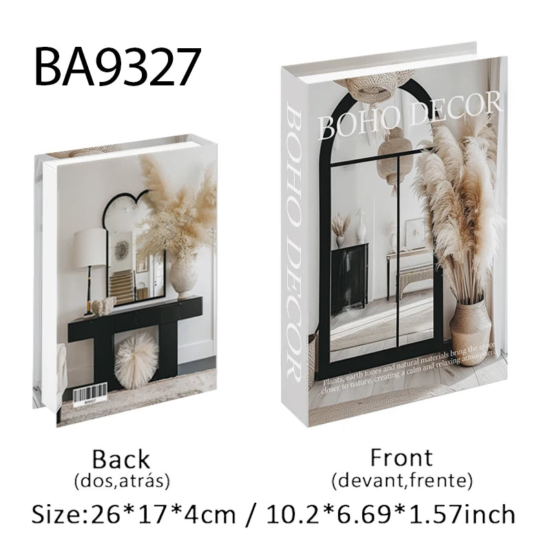 Decorative Book Box Set — Nordic Home Accent