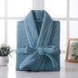 Wrapped in Warmth — 100% Cotton Terry Bathrobe for Women