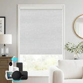 North American Market 100% Blackout Electric Roller Shades — Product