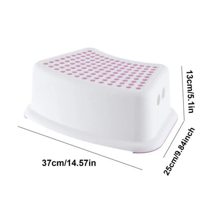Toilet Foot Stool Antislip Bathroom Pooping Step Potty Stool Squat Stool For Pregnant Woman Children Adult Old People 37x25x13cm