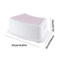 Toilet Foot Stool Antislip Bathroom Pooping Step Potty Stool Squat Stool For Pregnant Woman Children Adult Old People 37x25x13cm