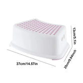 Toilet Foot Stool Antislip Bathroom Pooping Step Potty Stool Squat Stool For Pregnant Woman Children Adult Old People 37x25x13cm Jonine&