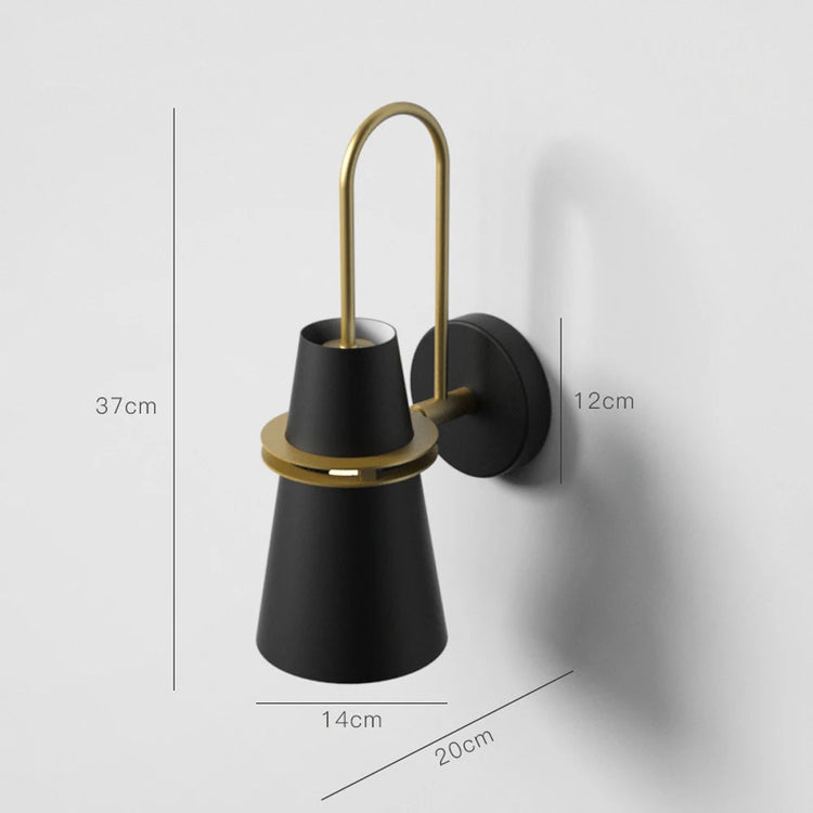 Nordic LED Wall Lamp Wood Creative Lighting Fixture Guest Room Balcony Staircase Sconce Bedroom Bedside Decor Light Chandelier Jonine&