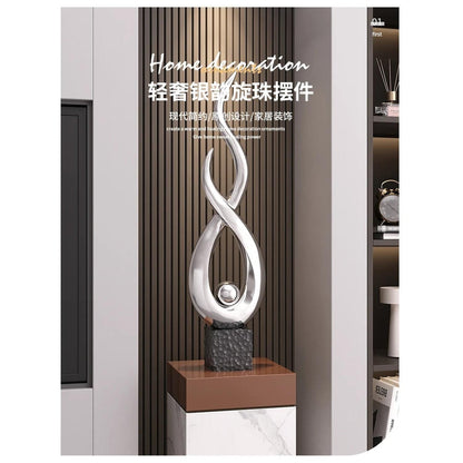 Feng Shui Resin Sculpture — Wind &amp; Water Rise Décor
