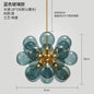 Suspended in Light — Designer Glass Bubble Chandelier for Bedroom & Living Room