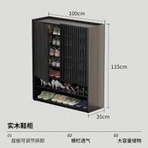 Entryway Wood Shoes Rack Vintage Luxury Space Saving Shoes Rack Storage Unit Meuble De Rangement Multifunction Furniture Jonine’s Corner