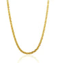 Stainless Steel Vintage Textured Delicate Necklace