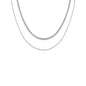 Stainless Steel Heart-shaped Pendant Necklace Metal Waterproof Jewelry For Women
