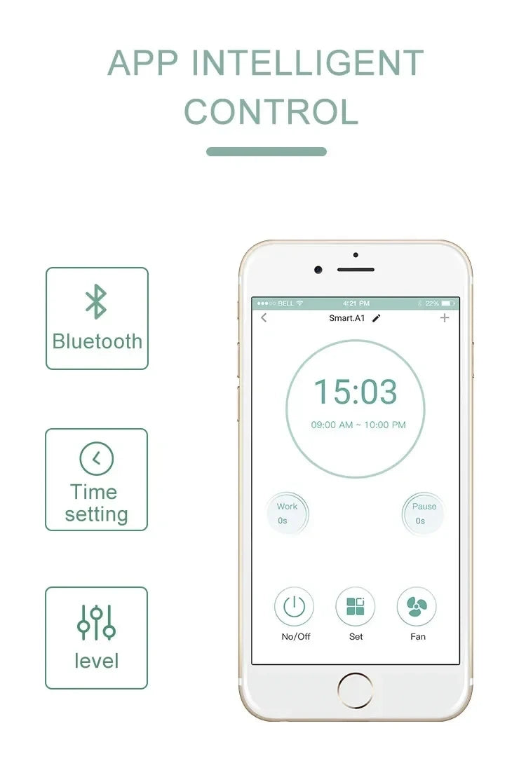 Scent on Your Schedule — WiFi Essential Oil Diffuser with Timer (300ml)