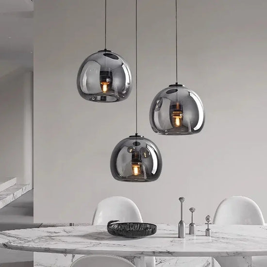 Modern Home Decor Lights Glass Pendant Light Lamps for Living Room Chandeliers for Dining Room Hanging Light Indoor Lighting Jonine&
