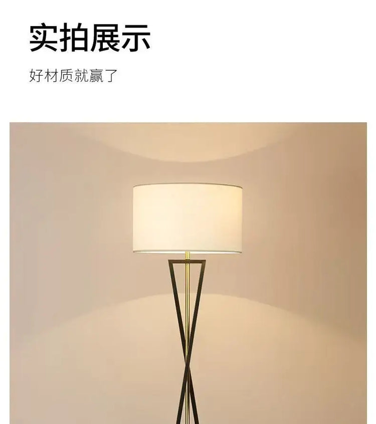 Scandinavian Modern Iron Floor Lamp Creative Minimalist for Living Room Bedroom Study Night Lighting Home Decor Items LED Jonine’s Corner