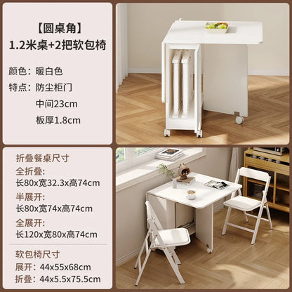 Nordic Minimalist Foldable Dining Table