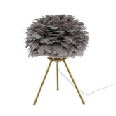 Soft Light, Strong Style — Grey Feather Tripod Desk Lamp Jonine’s Corner