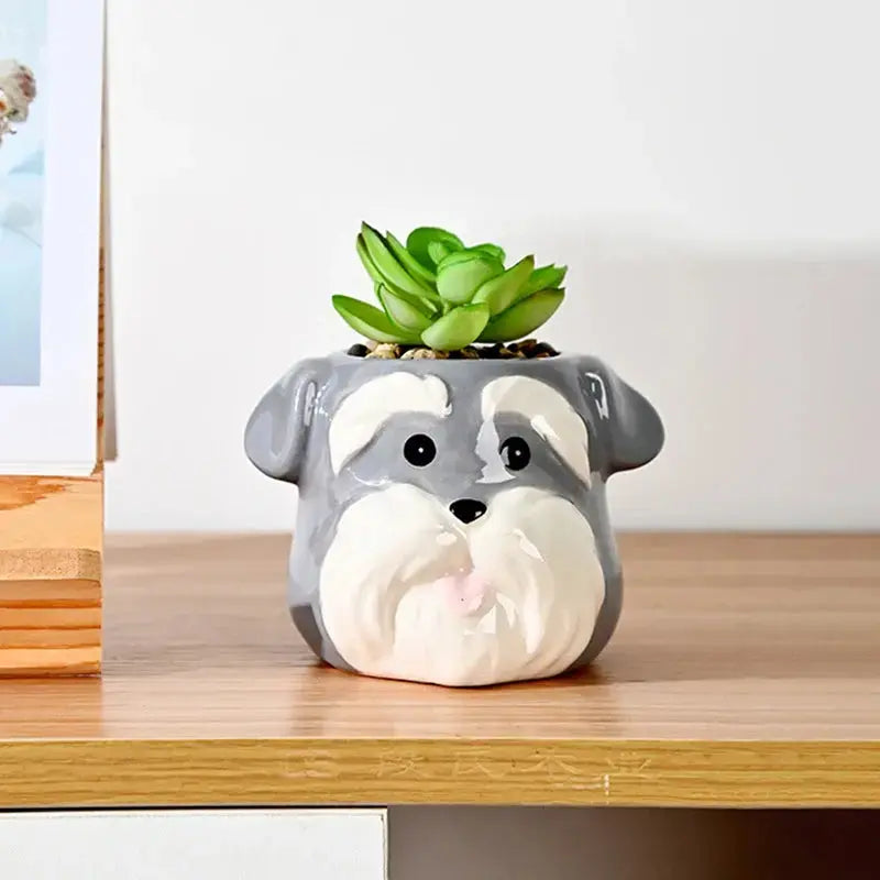 Ceramic Succulent Flower Pot Home Garden Animal Plant Pot Flower Vase Decoration Home Vase for Flower Office Table Decor Jonine’s Corner