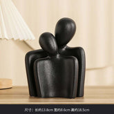 The Hug That Stays — Ceramic Love Sculpture for Home & Gifting