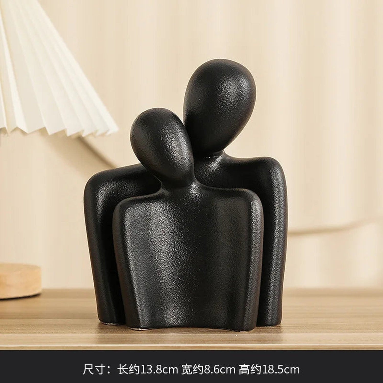 The Hug That Stays — Ceramic Love Sculpture for Home &amp; Gifting