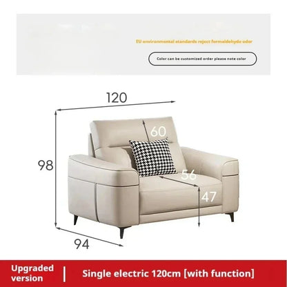 The Statement Piece — Modern Nordic Loveseat Recliner &amp; Daybed
