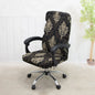Fresh Look, Same Chair — Elastic Rotating Office Chair Cover with Back Protection
